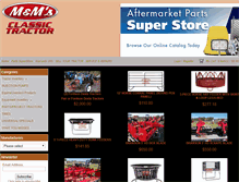 Tablet Screenshot of mmsclassictractor.com